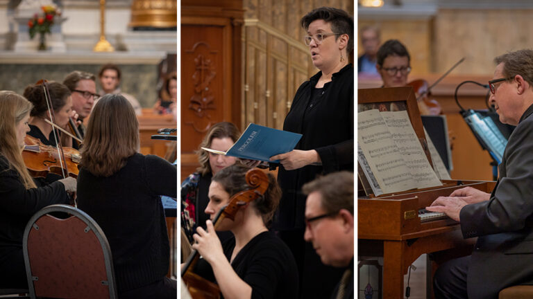 Passion Sunday Concert Collage