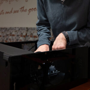 computer building IT Department Guadalupe Shrine Christopher Pundzak