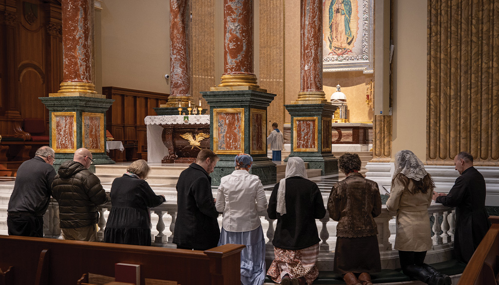 Marian Consecration Guadalupe Shrine Staff