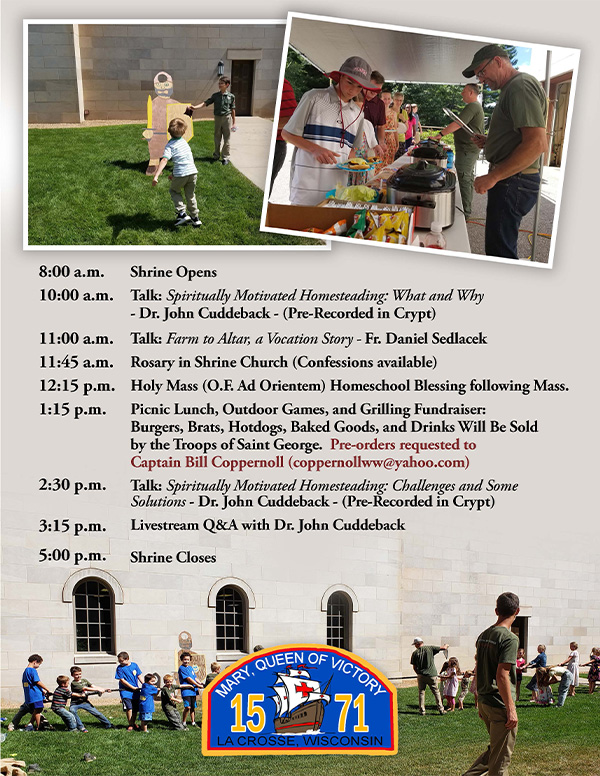 2024 - Homeschool Kickoff Itinerary