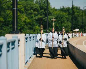 Image of Eucharistic Procession In La Crosse, Wisconsin