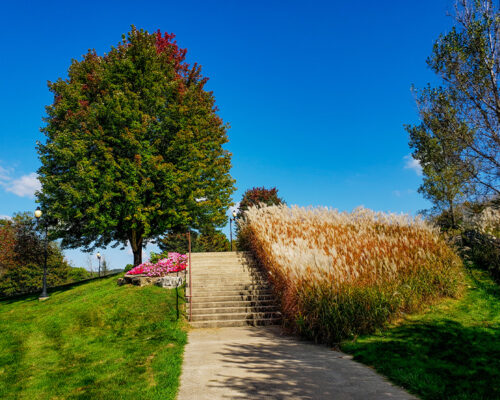 Early Fall at the Gudalupe Shrine La Crosse, Wisconsin