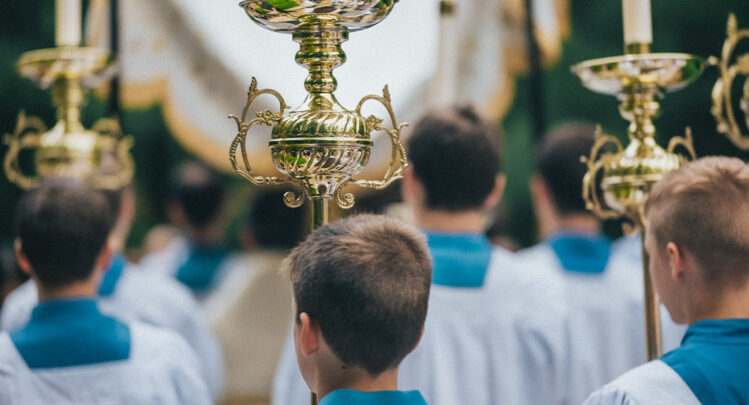 Altar Servers at the Guadalupe Shrine