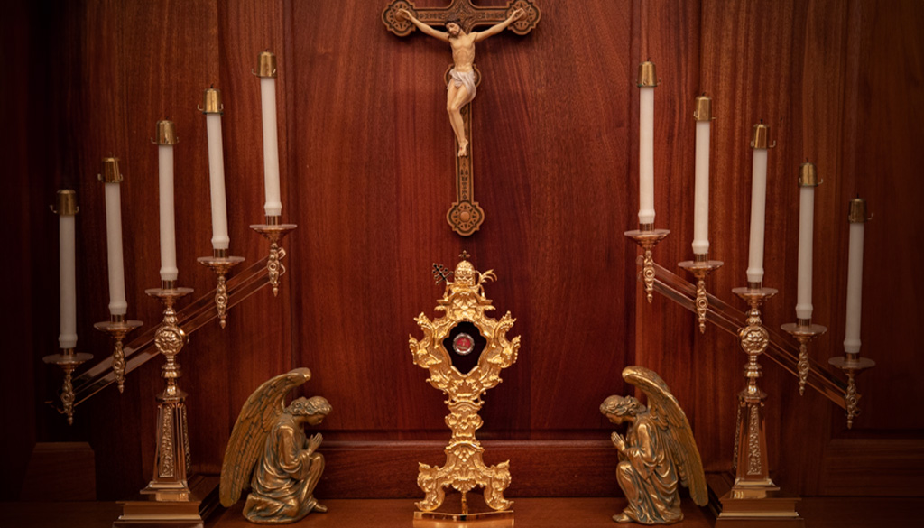 Exaltation of the Cross Relic of the True Cross at the Guadalupe Shrine