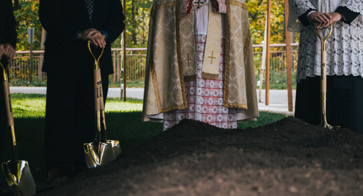 Ground Breaking Ceremony for the Guadalupe Shrine Pilgrim House