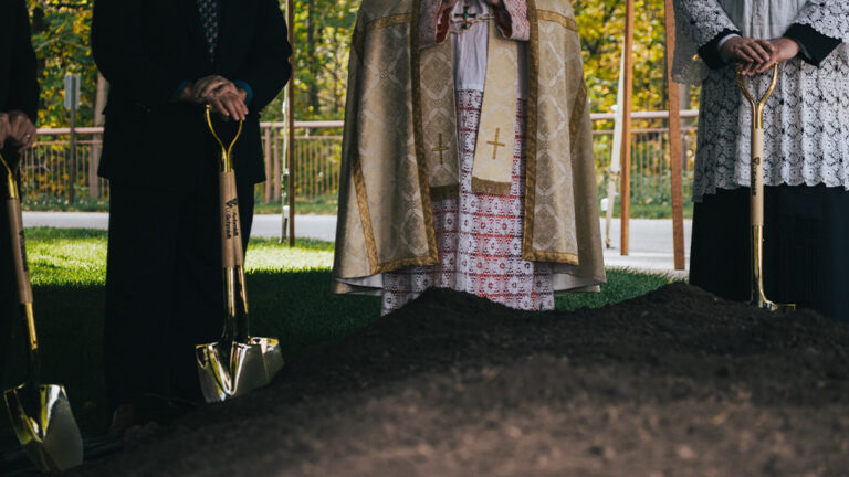 Ground Breaking Ceremony for the Guadalupe Shrine Pilgrim House
