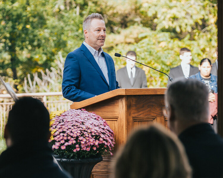 Pilgrim House Ground Breaking speeches