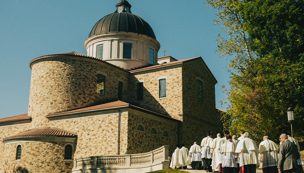 Shrine of Our Lady of Guadalupe Visited by the Knights of the Holy Sepluchre