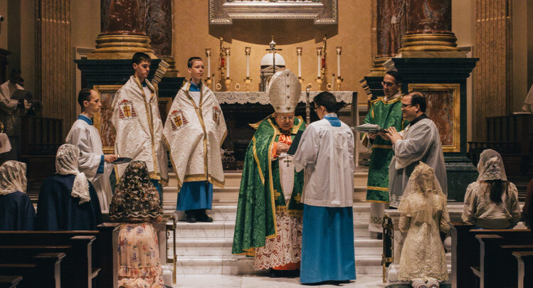 Our Lady's Handmaidens 2024 induction ceremony