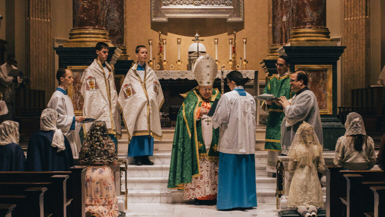 Our Lady's Handmaidens 2024 induction ceremony