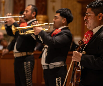 Solemnity of OLG Mariachi before Our Lady of Guadalupe