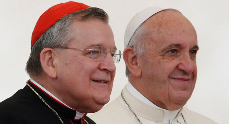 Cardinal Burke Prayer for Pope Francis