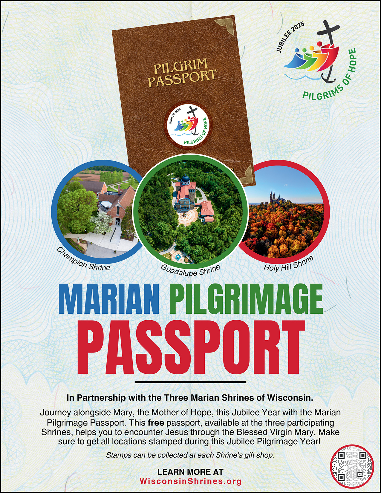 Marian Pilgrimage Passport - Guadalupe Shrine