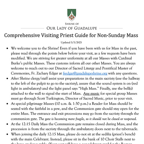 Clergy Celebrant Guide Clergy Celebrant Guide