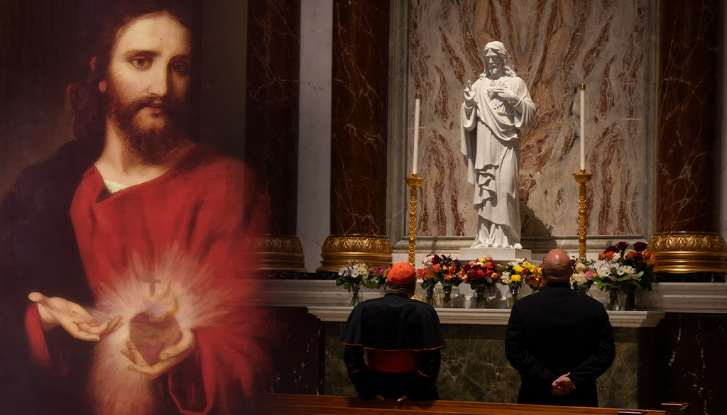 Enthronement image for the sacred heart