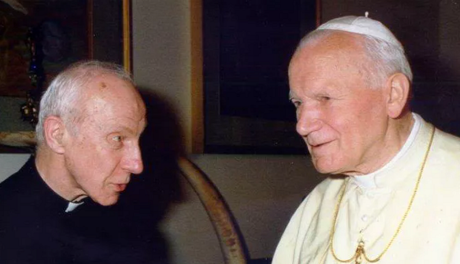Fr John Hardon and John Paul II