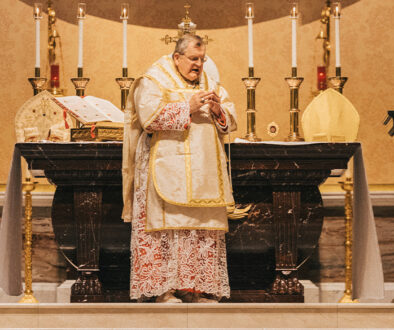 Our Lady of the Snows with Cardinal Burke